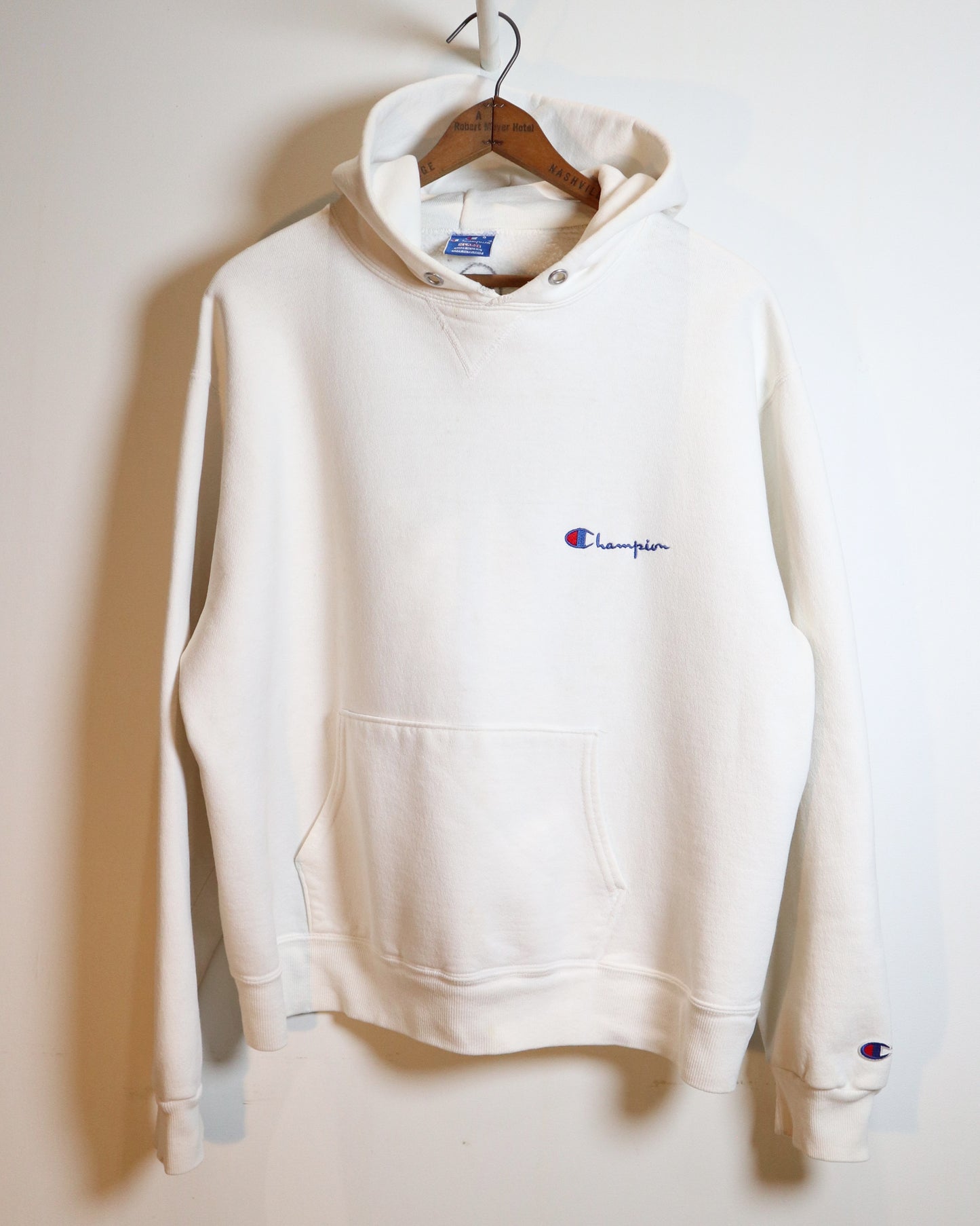 c. 1990s Champion Hooded Sweatshirt - Youth XL - Adult S/M