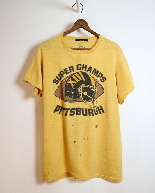 1979 Pittsburgh “Super Champs” Graphic T-Shirt - Size S / M