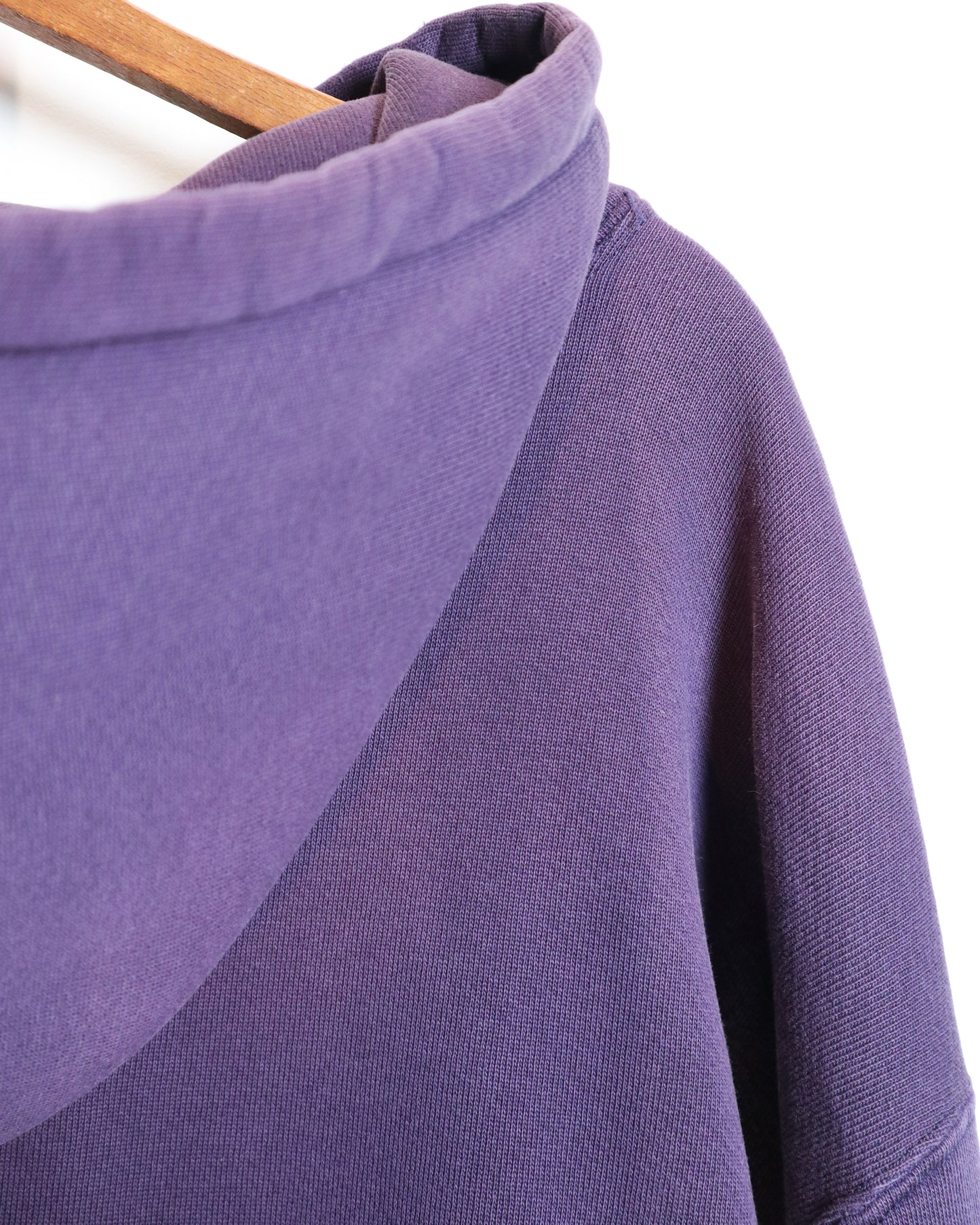 c. 1990s Russell Athletic Hooded Henley Sweatshirt - Size L/XL