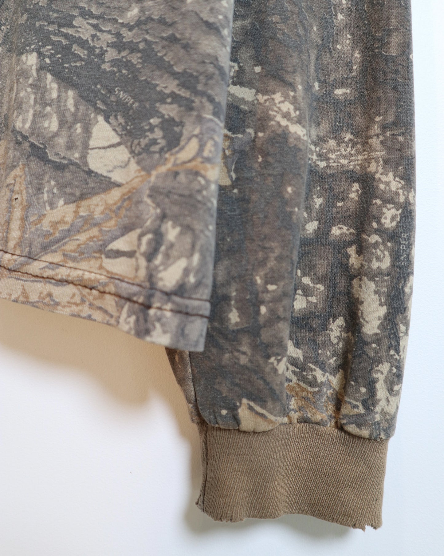 c. 1990s Sniper Camo™ Long Sleeve Pocket T-Shirt - Size XXL