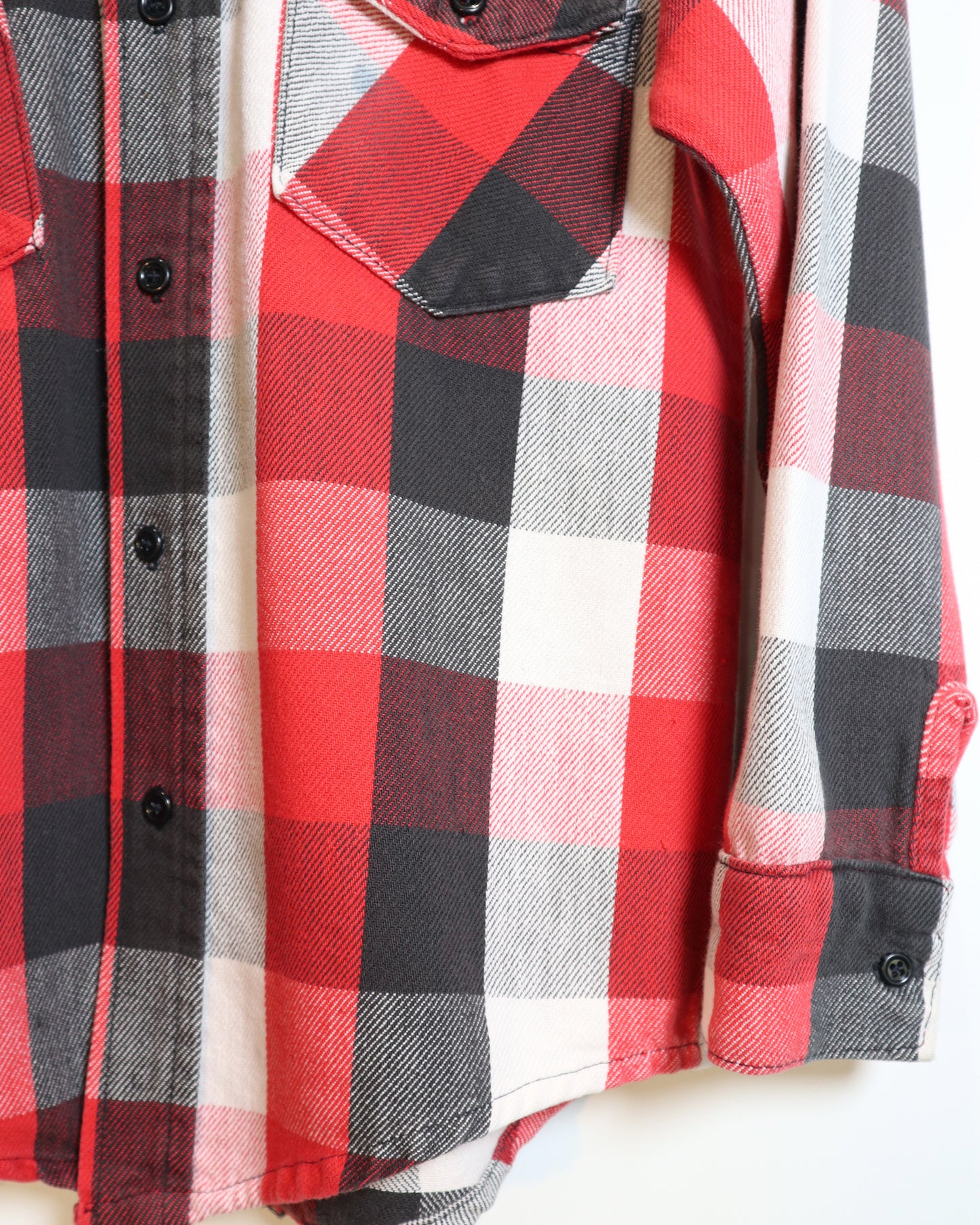 c. 1970s Frostproof Plaid Flannel Shirt - Size S