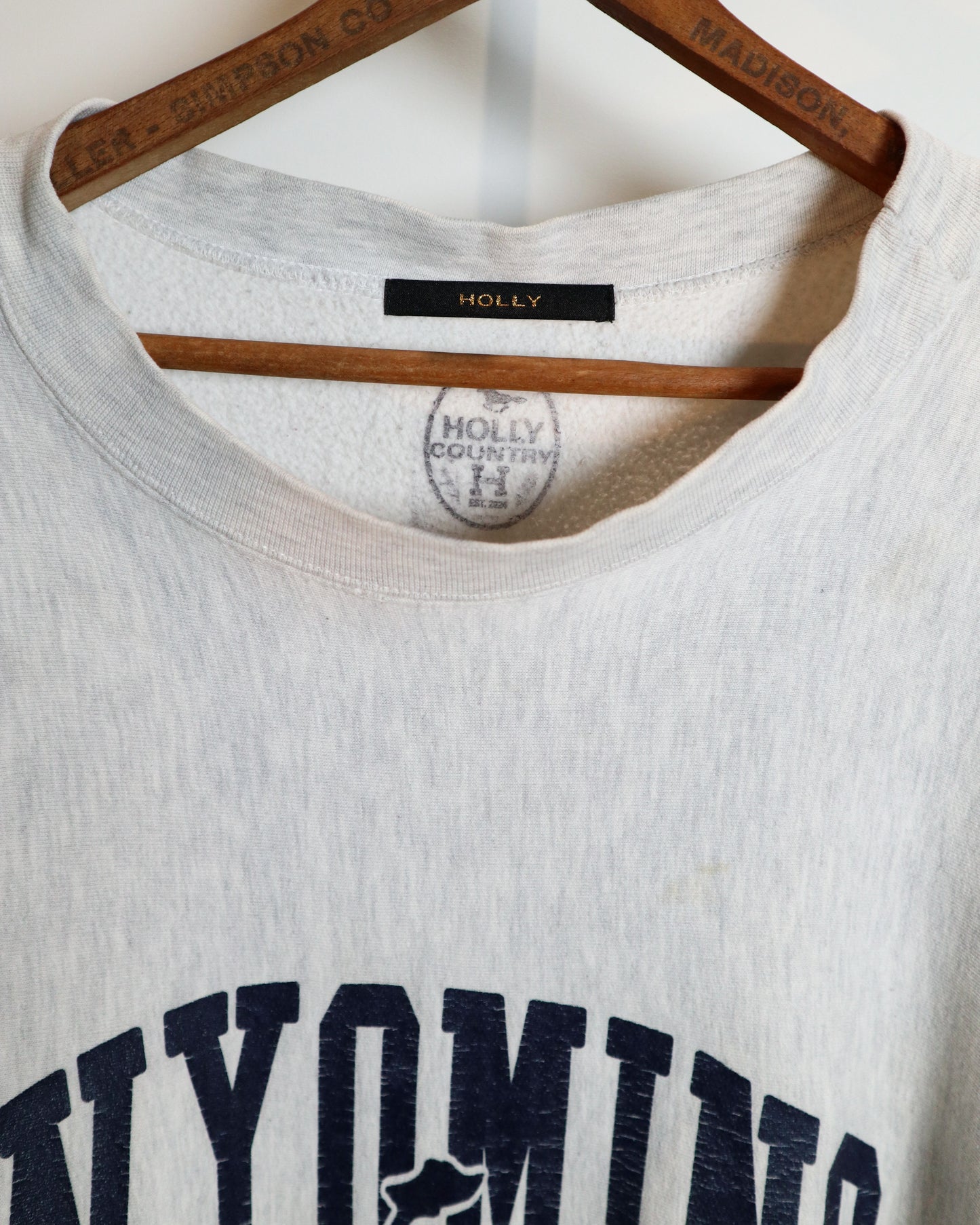 c. 1990s Champion Reverse Weave “Wyoming” Sweatshirt - Size L