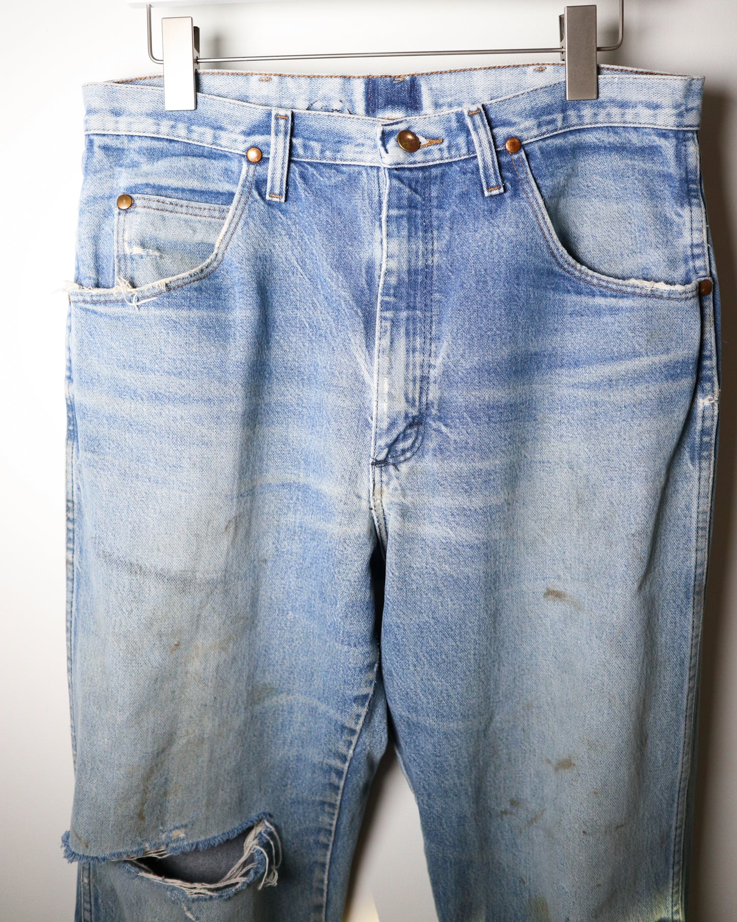 Wrangler Relaxed Fit Denim Jeans - Size 33 x 34.5