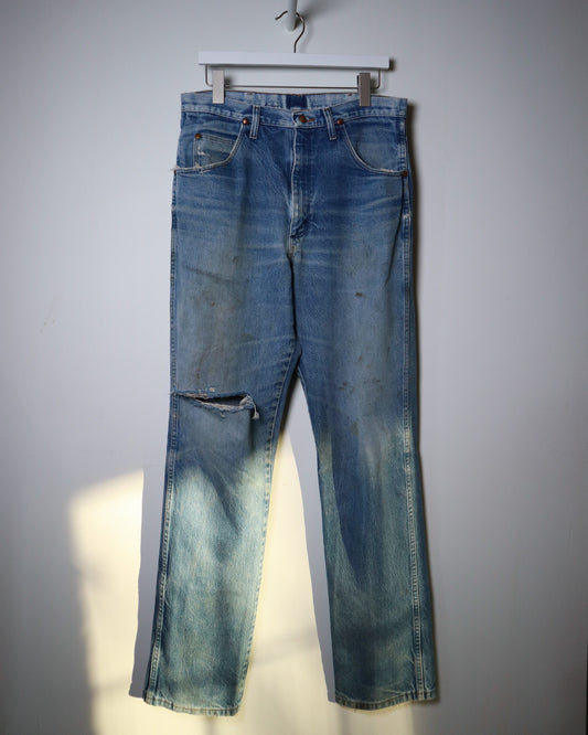 Wrangler Relaxed Fit Denim Jeans - Size 33 x 34.5